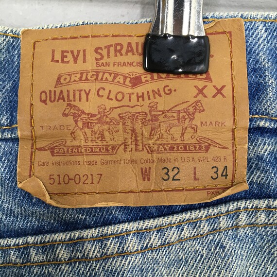Etiquette jean levis hotsell