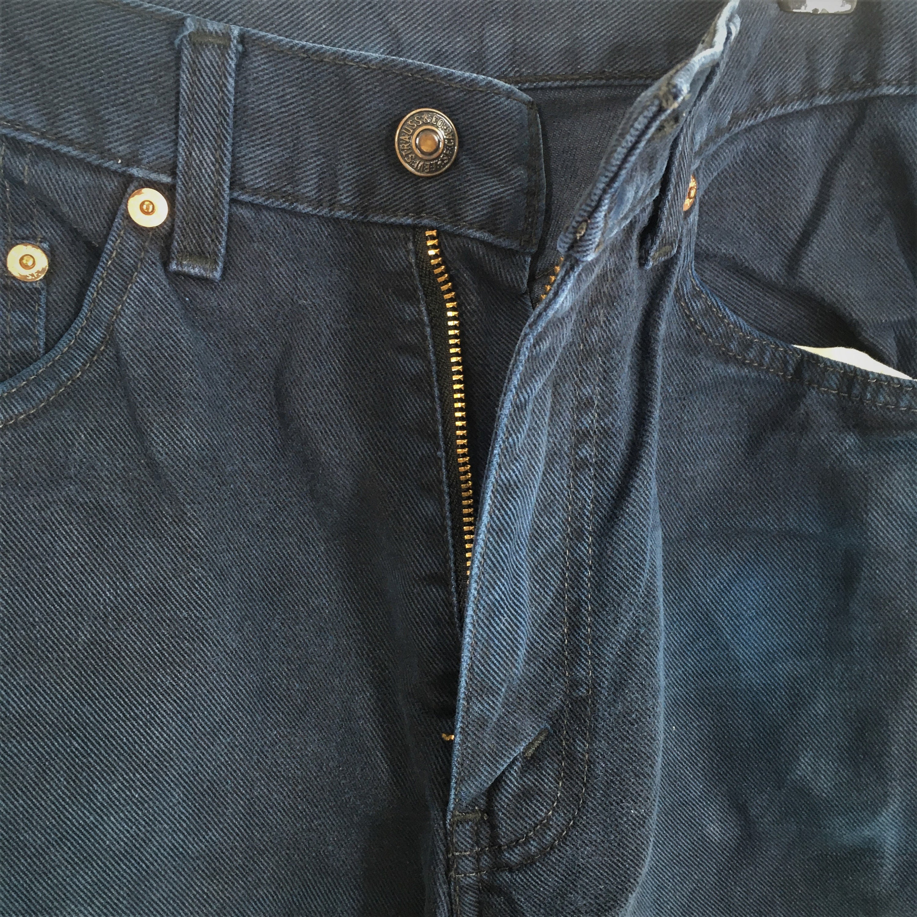 Size 31x30 Vintage 90s Levi's 517 Flared Jeans Levis Black Bootcut