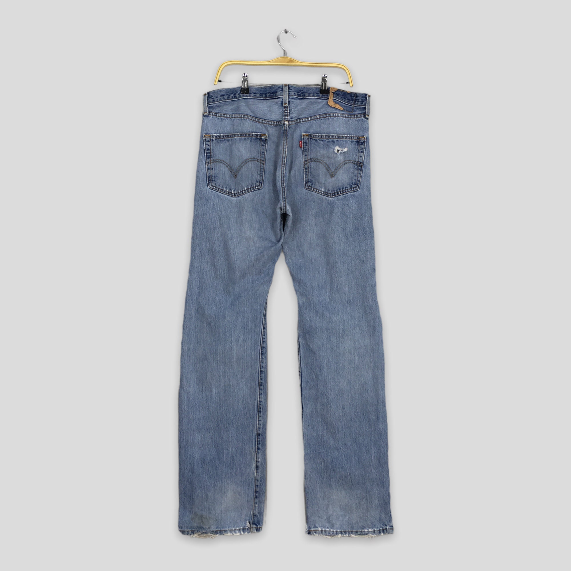 （古着）90s Levi’s 501ジーンズ 34×34 フェード Levi's- Vintage 90s W34L34 501 Denim Pants | BEGGARS BANQUET