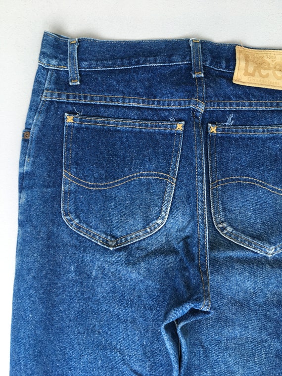 Lee Riders デニムパンツ 31x34 アメリカ製 Size 31x30 Vintage Lee Riders Dark Blue Jeans Vtg 1990s Usa