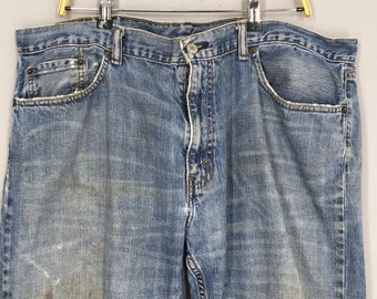 Size 41x31 Vintage Levi's 659 Ripped Distressed Jeans Levis Size 41x31 Vintage Levi's 659 Ripped Distressed Jeans Levis