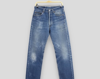 Size 29x29.5 Vintage Y2K Levis Engineered Jeans Dark Blue Straight