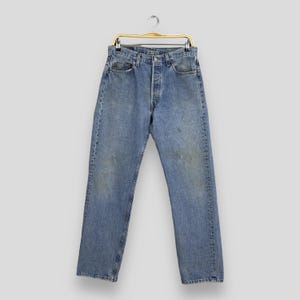 Size 30x29 Vintage 90s Levi&#39;s 501 Faded Dirty High Waisted Jeans Levi Stonewash Jeans Levis 501 Button Fly Denim Levi&#39;s Distressed Jeans W30