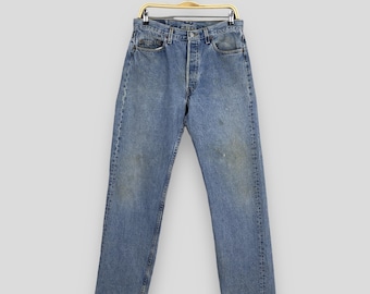Size 30x26.5 Vintage 90s Levi's 517 Flared Jeans Levis Blue
