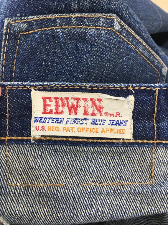 Size 28x27.5 Vintage Edwin Usa Faded Blue Bootcut Jeans Edwin 
