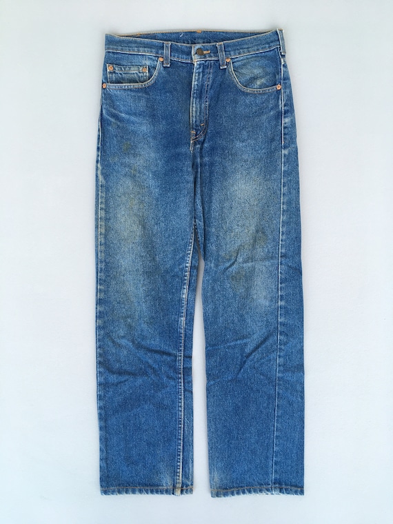 Size 30x27.5 Vintage Levis 505 Regular Fit Stonewash Blue Size 30x27.5 Vintage Levis 505 Regular Fit Stonewash Blue