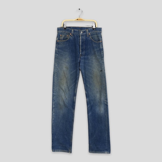 【雰囲気抜群】Levis 501 90s ヴィンテージ USA製 32×32 Levi's - 90s リーバイス501 USA製 25×32 濃紺の通販 by 【古着