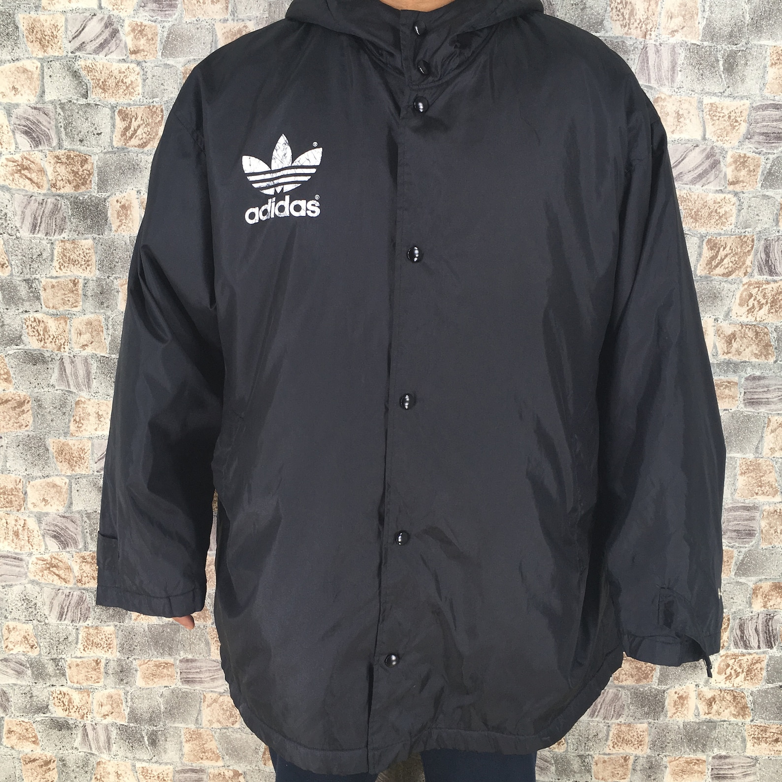 adidas sherpa hoodie mens