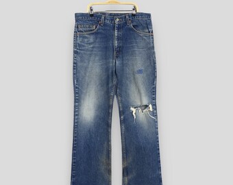 90s LEVIS 517 Sanforized Jeans USA W34 L32 - Etsy