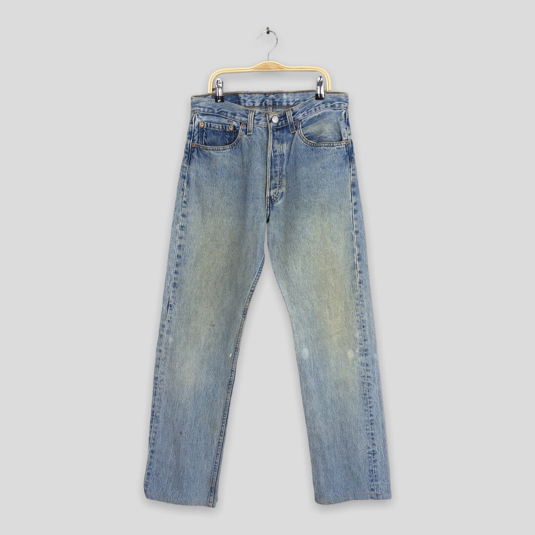 Size 30x29 Vintage 90s Levi's 501 Womens High Waisted Jeans