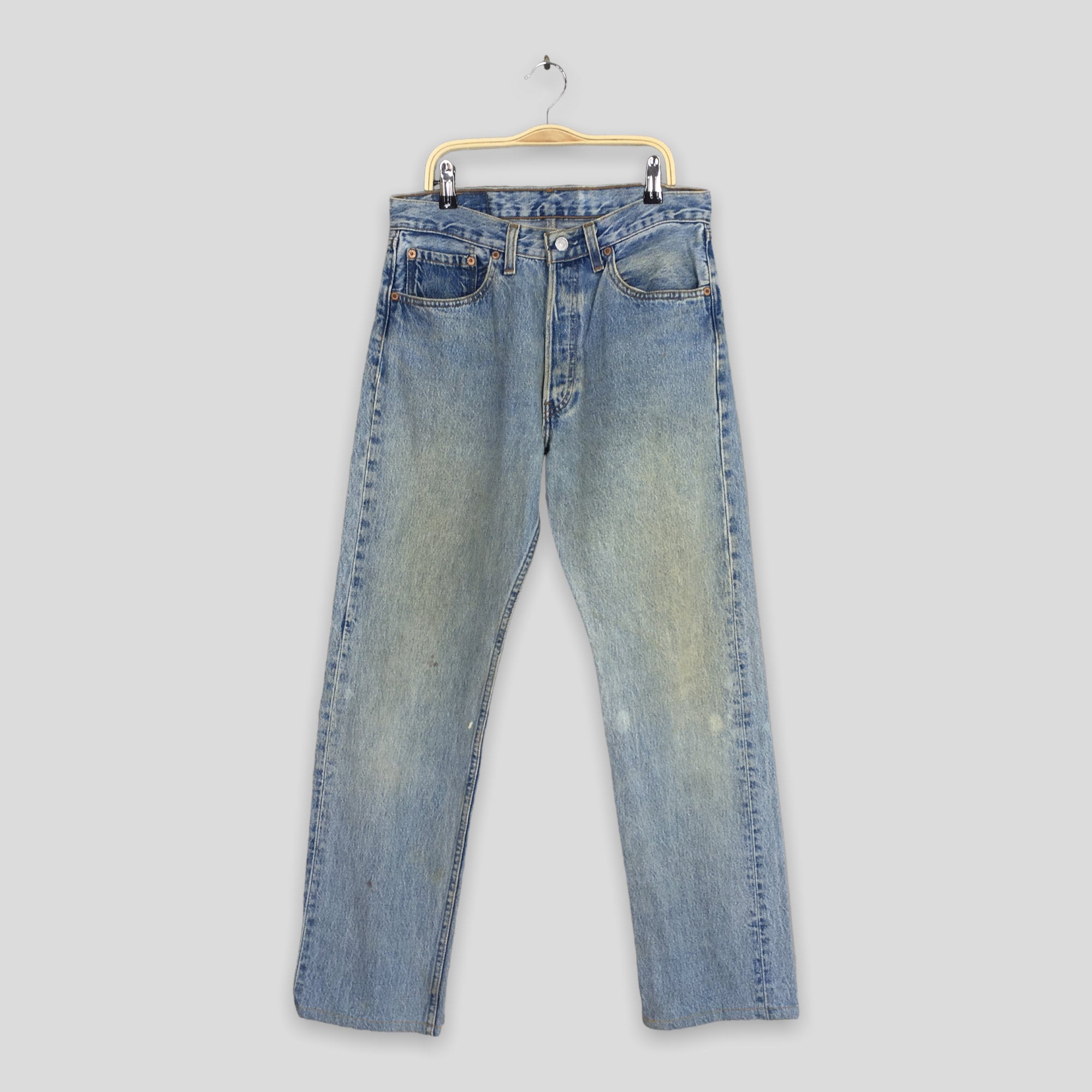 Size 30x29 Vintage 90s Levi's 501 Womens High Waisted Jeans