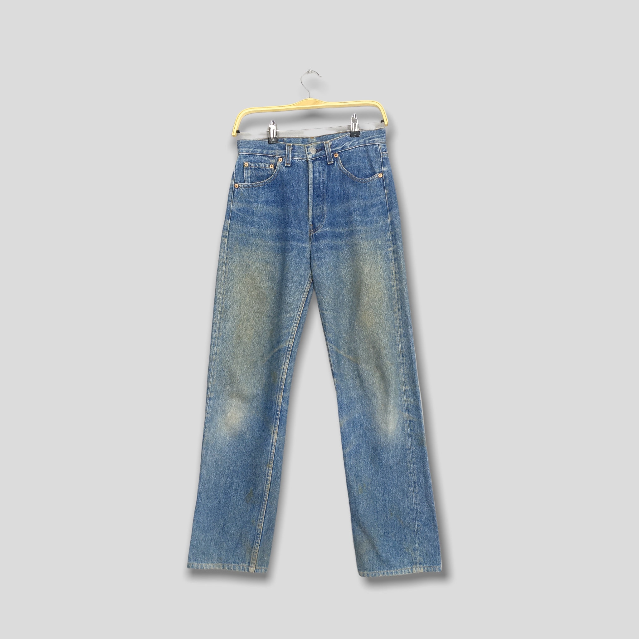 パンツ LEVI'S 501 CRUSHED DENIM PANTS W30 L30 楽天市場】00s USA製 Levi'sリーバイス 501 後染め カラーデニム