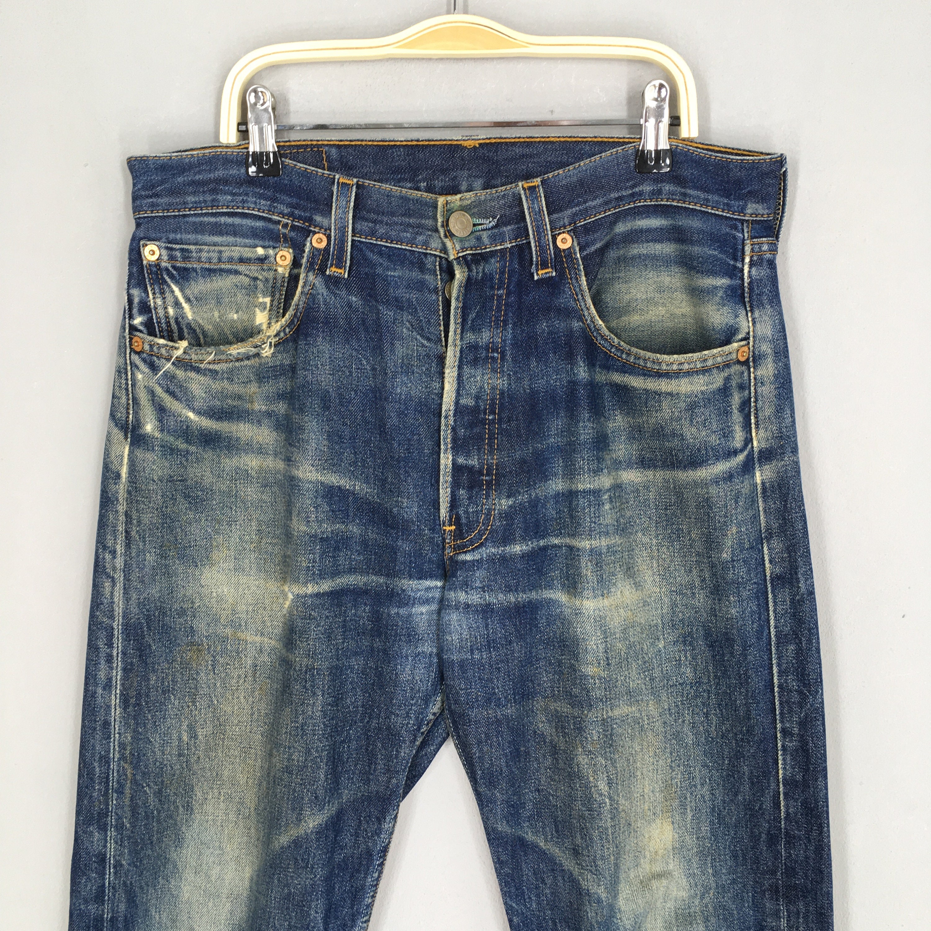 パンツ 1990s Levi's 501xx grunge denim usa s-l400.jpg