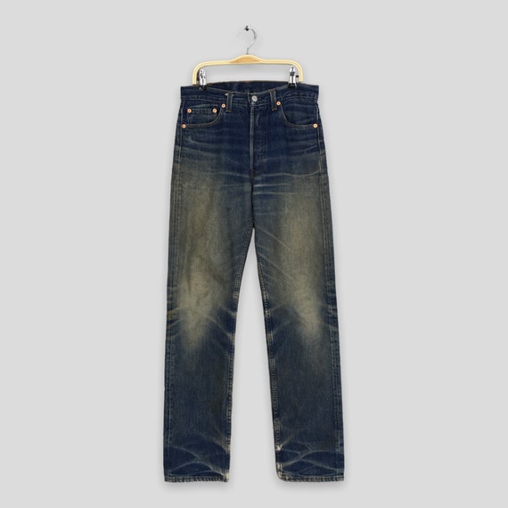 Size 28x32 Vintage 80s Levi's 501 Faded Dirty Jeans Size 28x32 Vintage 80s Levi's 501 Faded Dirty Jeans