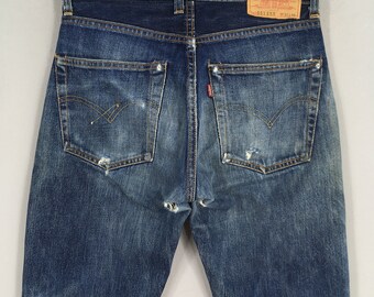 Size 30x25 Vintage Levi's 701XX LVC Big E Japan Selvedge