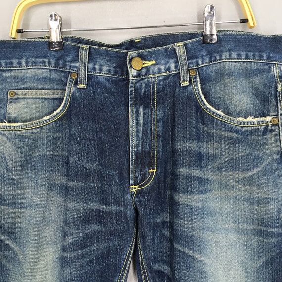 Size 34x33 Vintage 90s Lee Riders Blue Stonewash Jeans Medium Rise