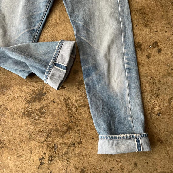 Size 29x29 Vintage 1980s Levi's 501 Usa Redline Jeans Levis Faded