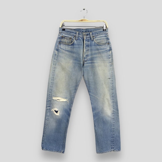 Vintage 70s LEVIS 501 Redline Selvedge Single Stitch Denim