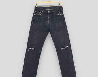 Size 28x27 Vintage Levi's 517 Bootcut Flare Jeans Lightwash Denim