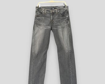 Size 31x30.5 Vintage Levis 503 Faded Black Jeans Straight Cut