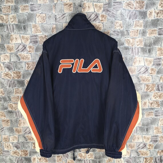 Fila Sports Jacket Bomber Large Vintage 90's Fila Etsy