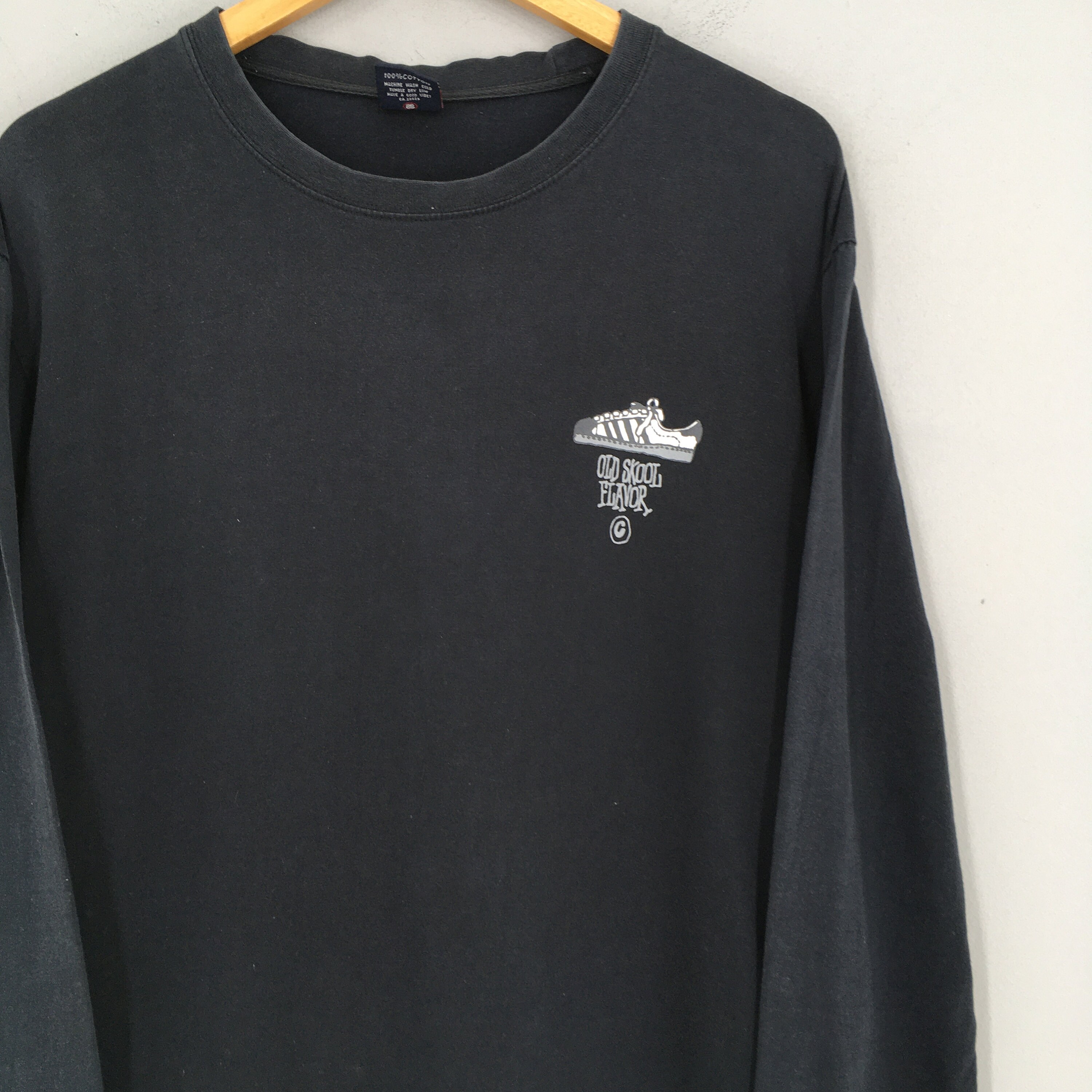 Vintage 90's Stussy Tshirt Large Stussy Old Skool Flavor Stussy