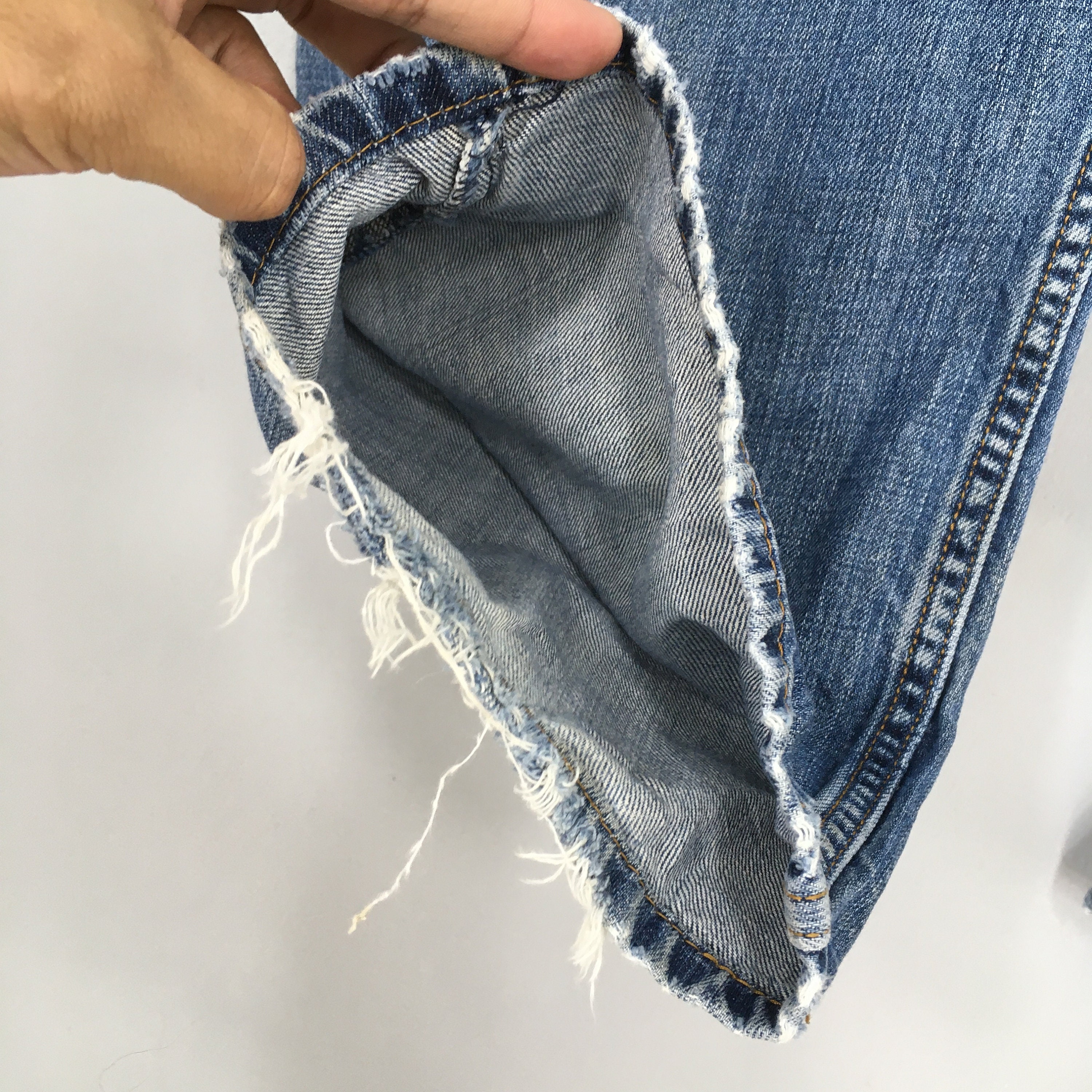 Size 41x31 Vintage Levi's 659 Ripped Distressed Jeans Levis