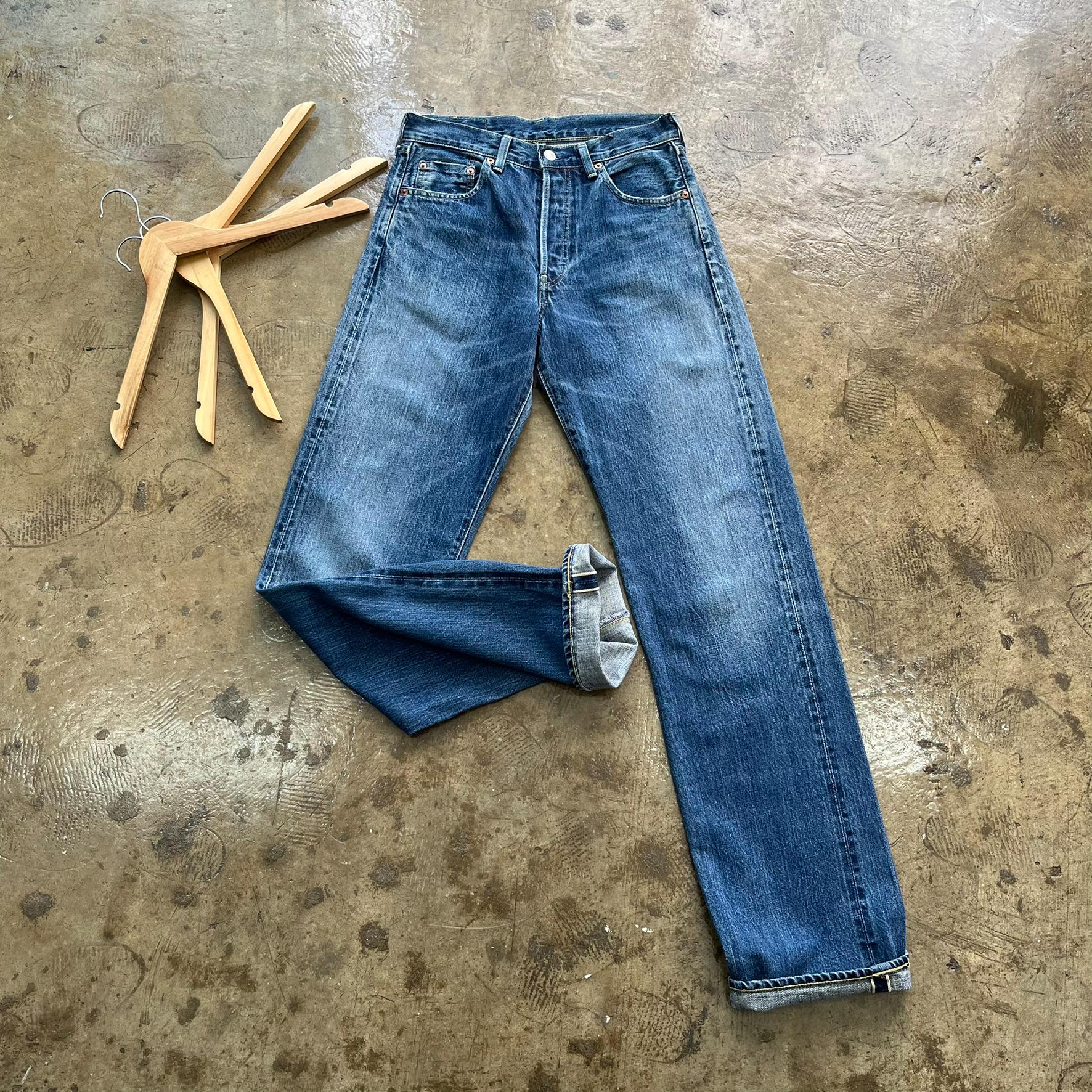 Levi 501 34 Redline - Etsy
