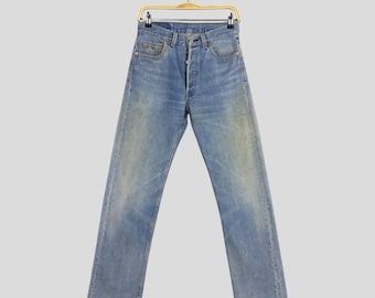 Size 33x27 Vintage 90s Levi's 501 Faded Distressed Jeans Levi's