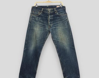 RARE Vintage Evisu Yamane Big Daicock Evisu Distressed Jean Evisu