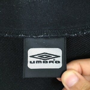 Umbro Sports Windbreaker Black Jacket Large Activewear Vintage - Etsy