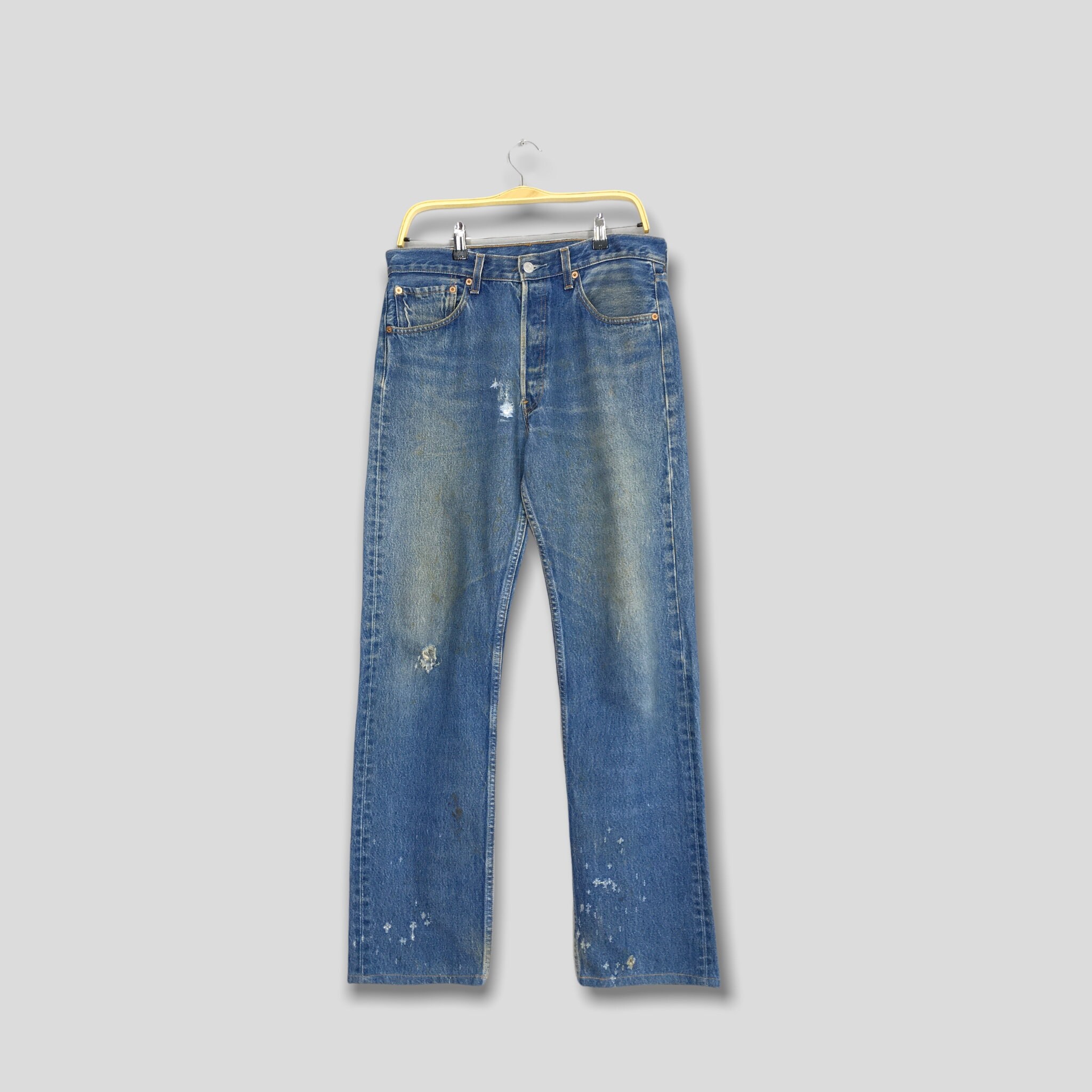 パンツ 00s LEVI'S 501 CRUSHED DENIM W32 LEVI'S 501 CRUSHED DENIM PANTS W30 L30 - メルカリ