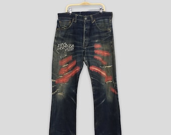 Levis 501 Selvedge Redline / 1944 S501XX 34/32 / Made in
