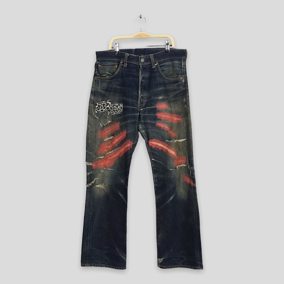 Size 32x28.5 Vintage Levis 501XX LVC Japan Selvedge Denim Faded