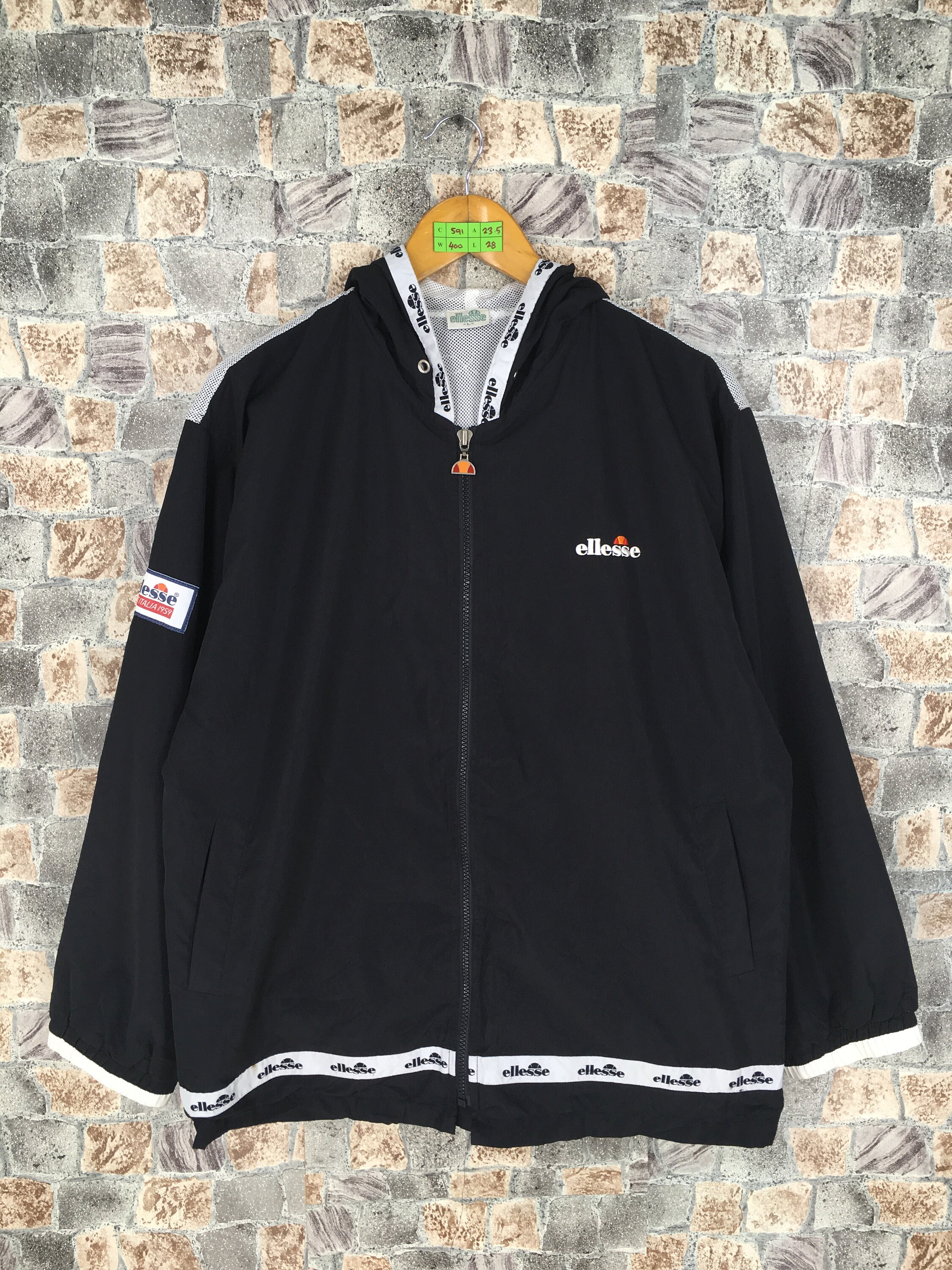ellesse vintage hoodie