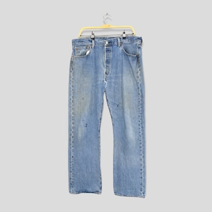 Talla 34x29 Vaqueros desgastados y rotos Levi&#39;s 501 de los años 90 Vaqueros desgastados Levi&#39;s Vaqueros desgastados Levi&#39;s Vaqueros desgastados y sucios Levi&#39;s Vaqueros Levi&#39;s para hombre W34