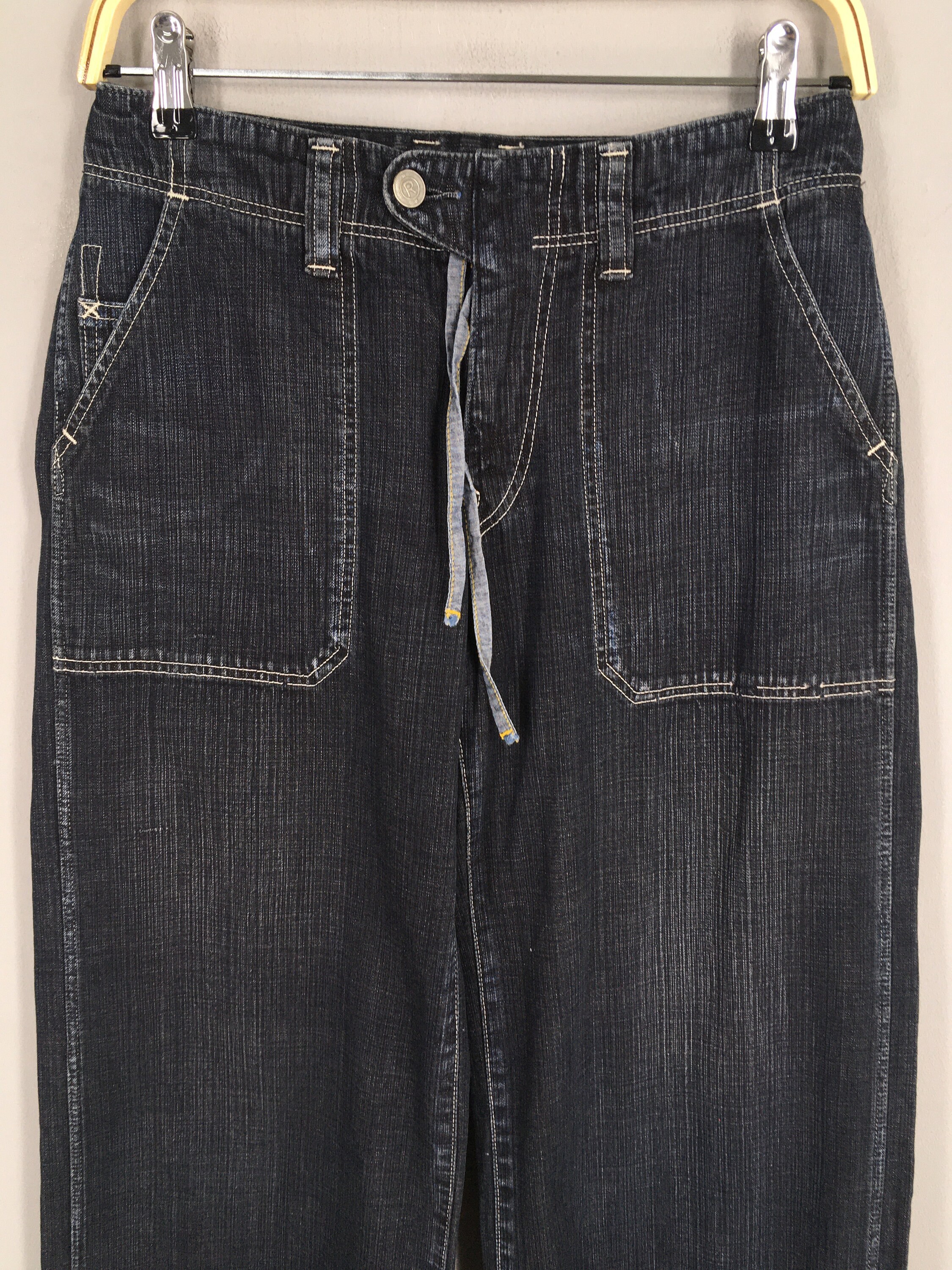 Size 26x30 Vintage 45rpm Japan Blue Wide Leg Flared Jeans