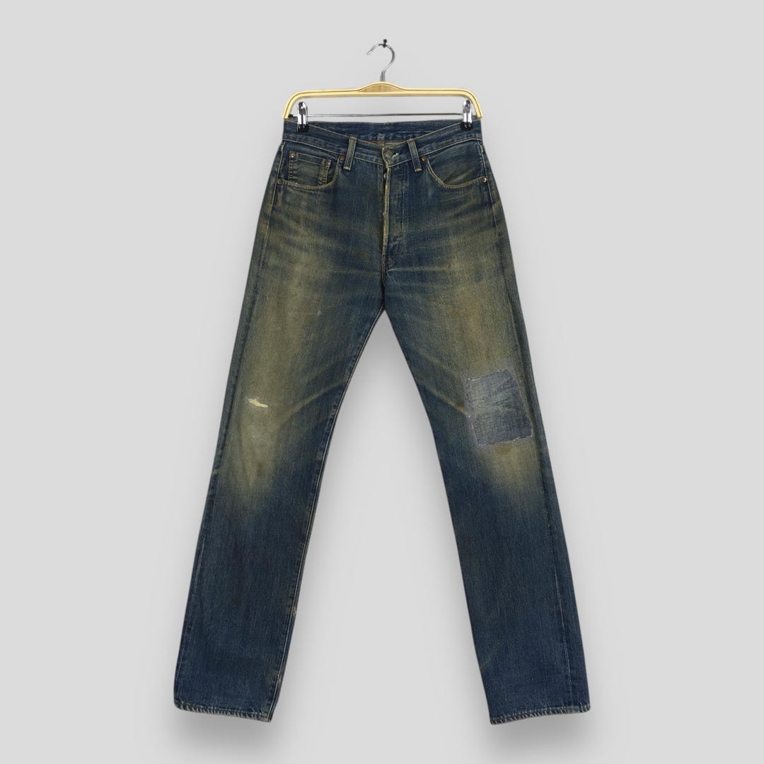 Size 29x32 Vintage 90s Levi's 501XX Big E LVC Japan Faded Dirty