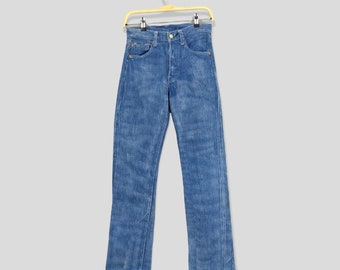Size 26x30 Vintage 1980s Levi's 501 Redline Selvedge Usa Jeans Levi's 501 Stonewash Jeans Levis Light Washed Denim Release Hem Mom Jeans W26