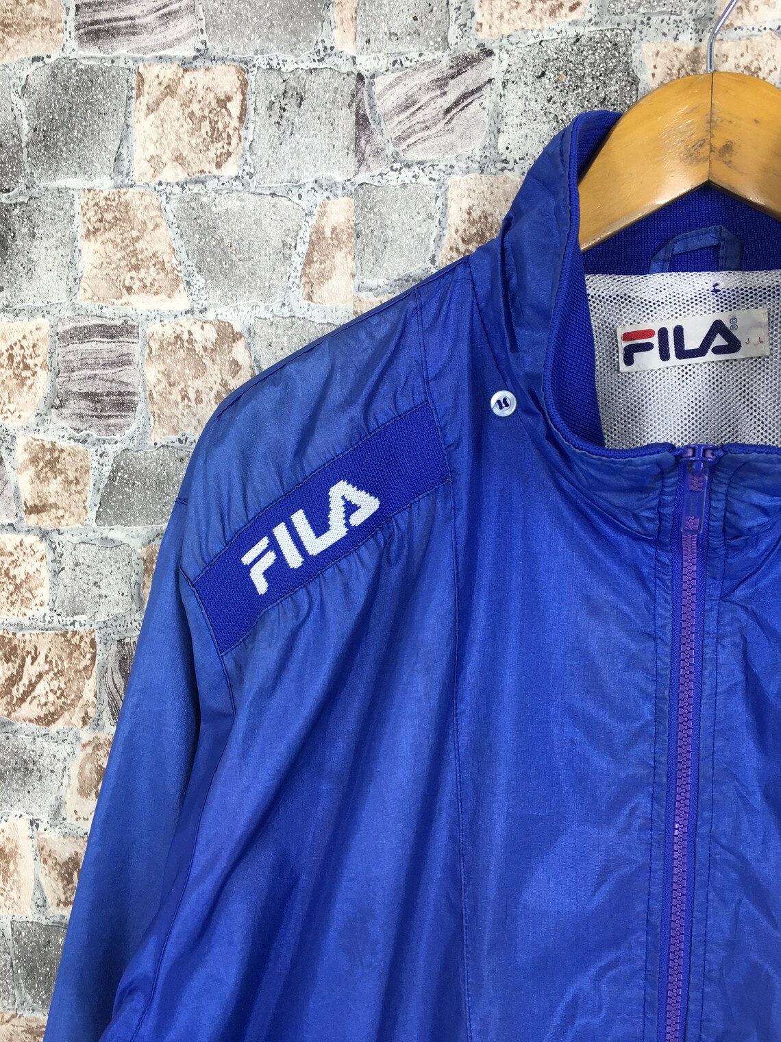 Vintage Fila Italia Windbreaker Blau Jacke Große Fila Sports - Etsy.de