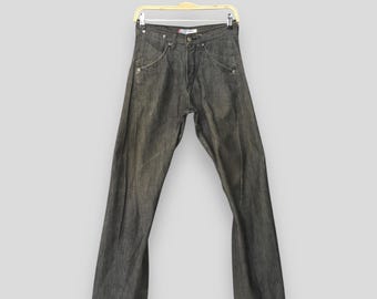Size 29x29.5 Vintage Y2K Levis Engineered Jeans Dark Blue Straight