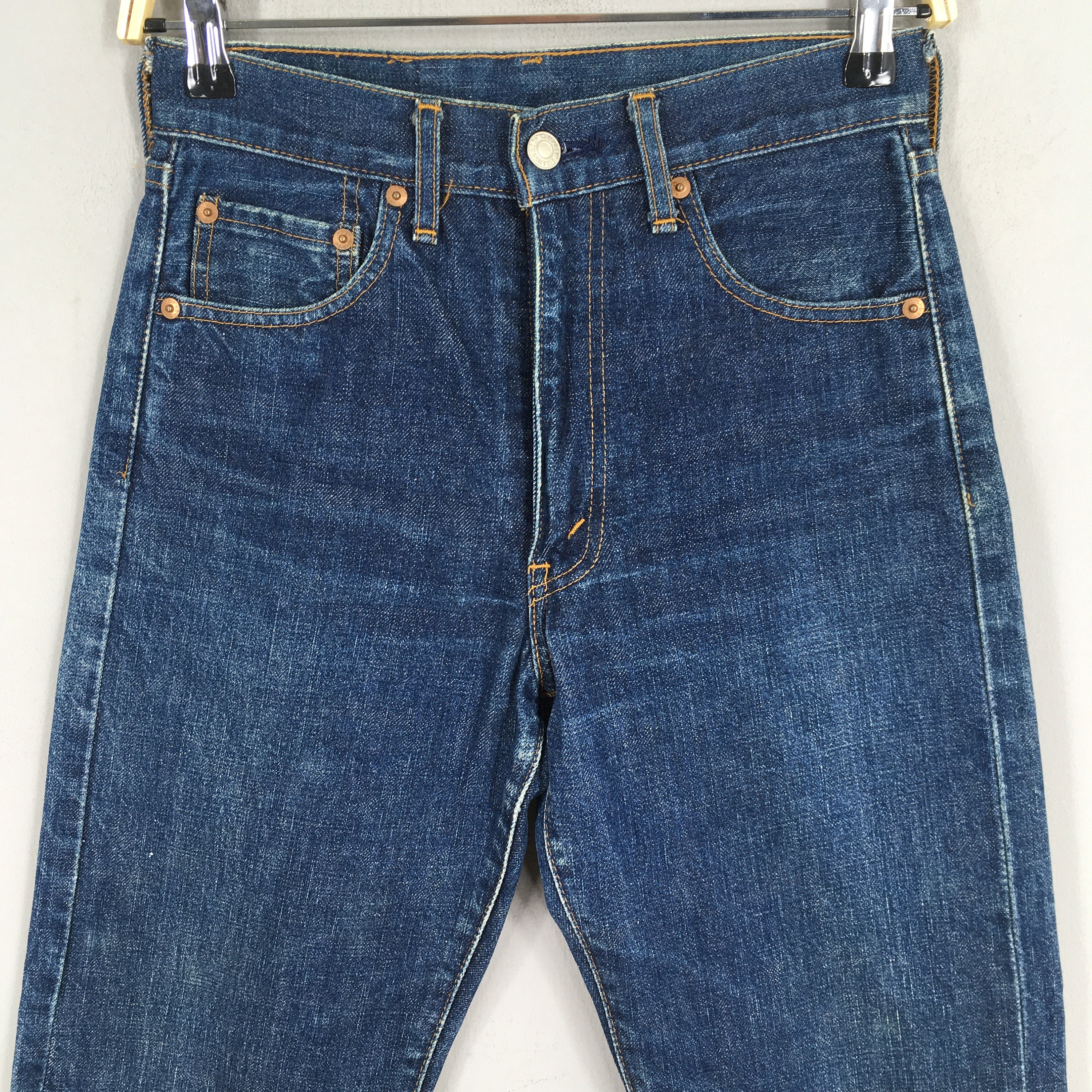 Size 26x26.5 Vintage Levi's 502XX Big E LVC Japan Jeans
