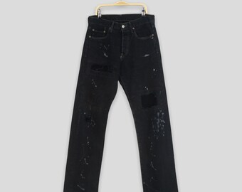 Levis Vintage Clothing 606 Denim Jeans Made in USA LVC 30