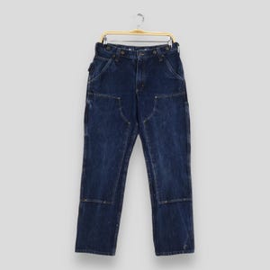 Vintage Carhartt Double Knee Denim - Etsy Vintage Carhartt Double Knee Denim - Etsy
