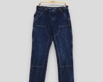 Size 30x31 Vintage 1980s Carhartt Carpenter Double Knee Jeans Carhartt Workers Chore Duck Denim Carhartt Baggy Loose Jeans Distressed W30