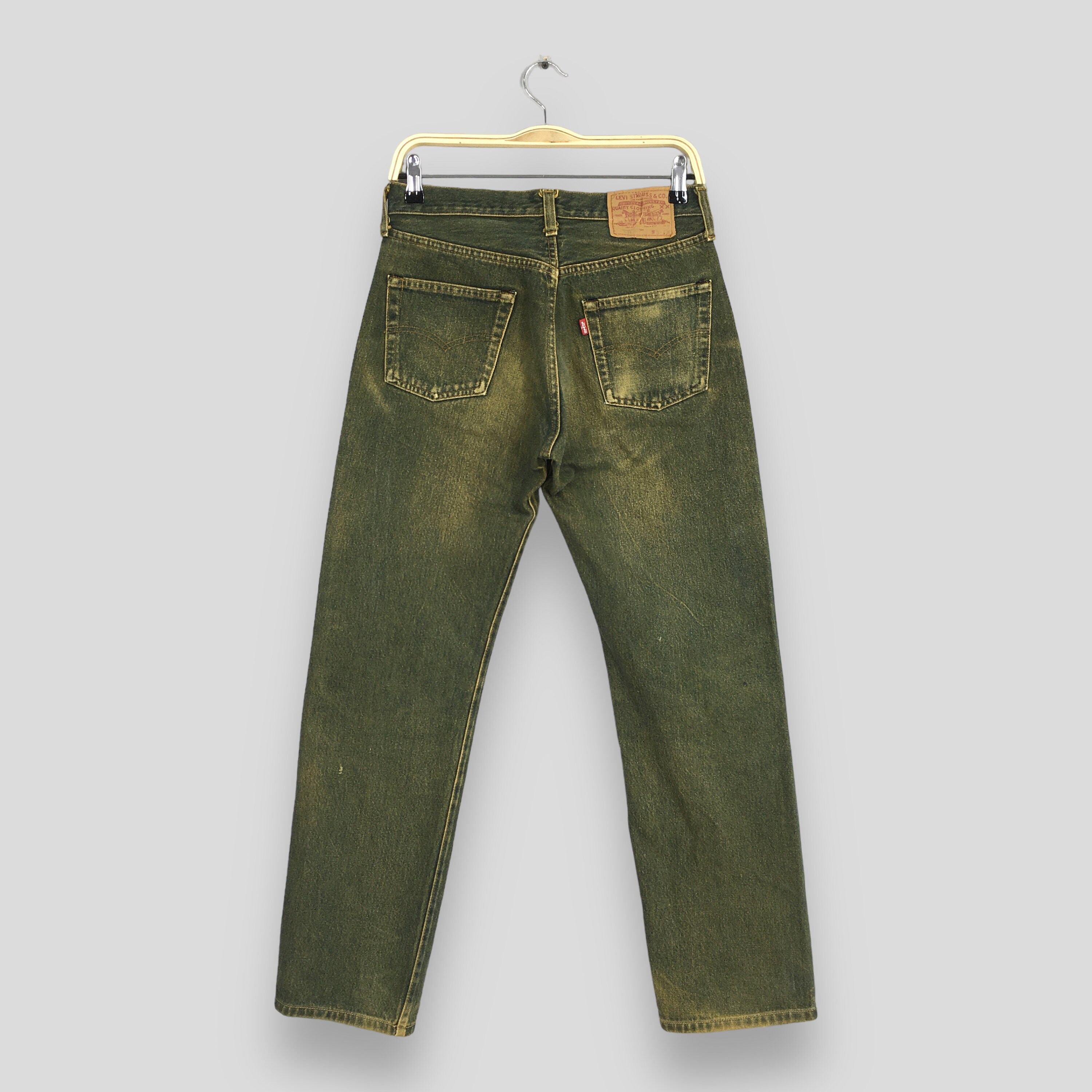 Size 28x28 Vintage 70s Levi's 501 Selvedge Stonewash Jeans