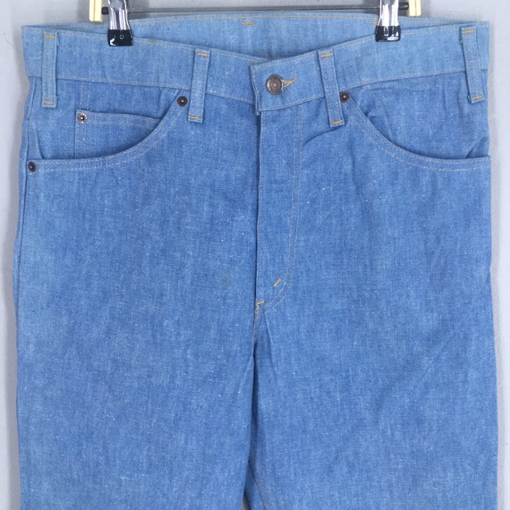 m*n様 1980s LEVI'S 517 BOOT CUT JEANS W33 Size 33x33.5 Vintage 80s Levi's 517 Bootcut Bell Bottom