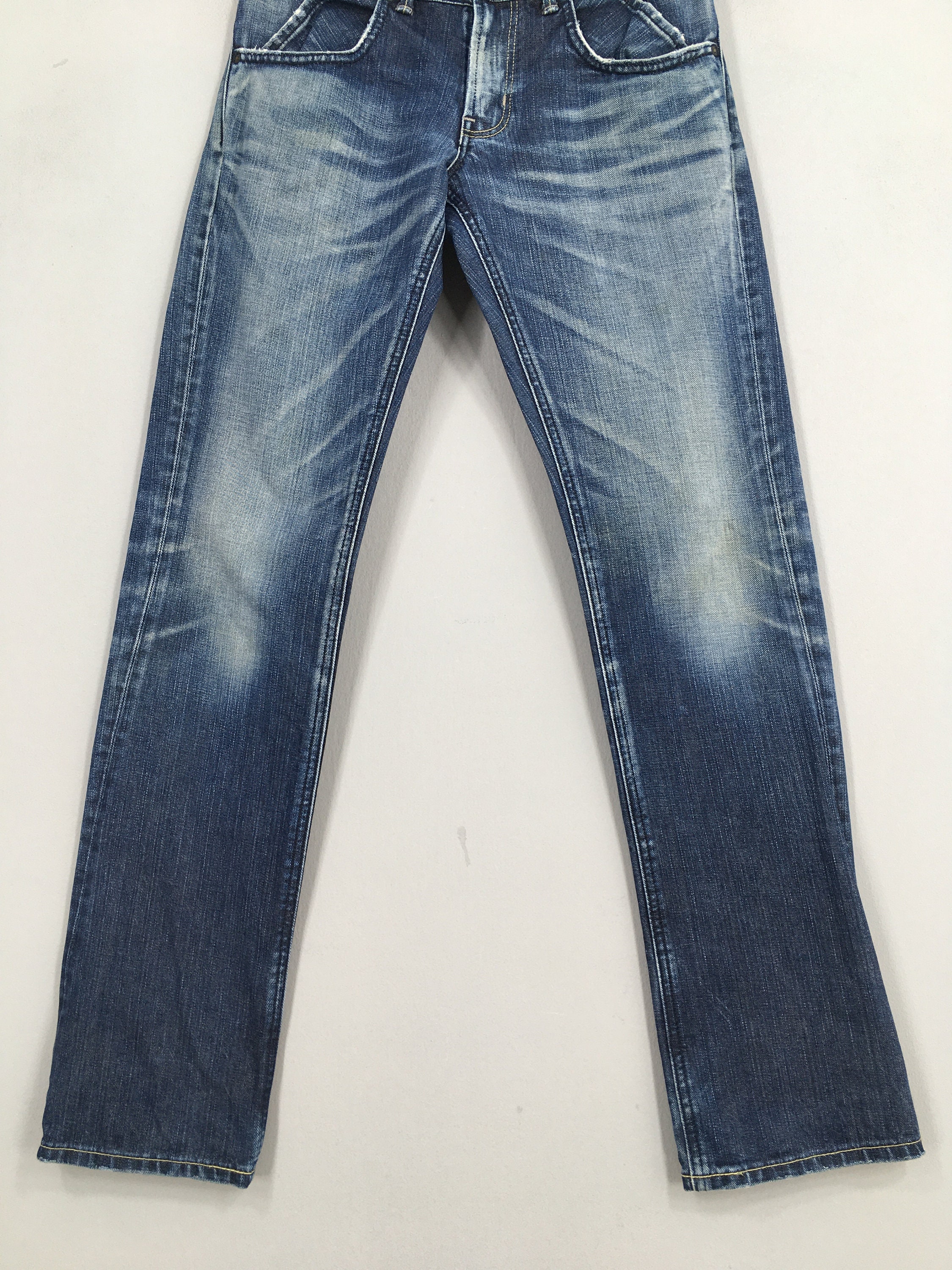Lee Riders ヴィンテージダークブルー デニムパンツ(27×30) Size 27x30 Vintage Lee Riders Blue Jeans Lee Rider Regular Fit