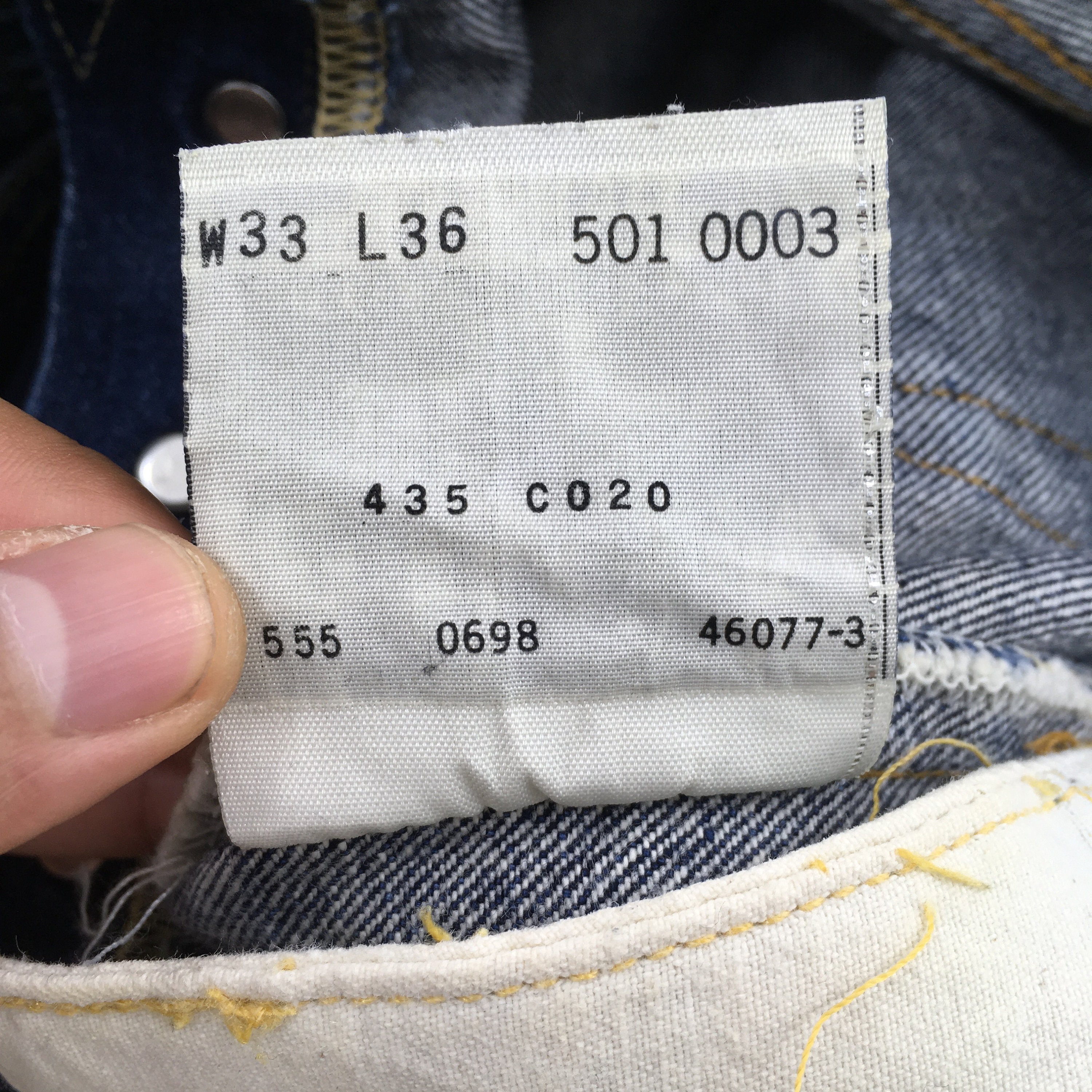 Size 29x30.5 Vintage Levi