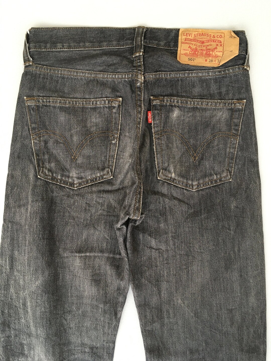 Size 27x29 Vintage Levis 501 Women's Black Jeans Levis - Etsy